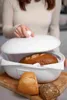 Carl Tode Brottopf Toskana Steingut Weiß 36,5 cm – Produktbild-Vorschau 5