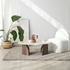 Skye Decor, Hochwertiger Couchtisch, Travertin und Walnuss, Produktbild-Vorschau 2