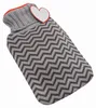 Inspirion Warmflasche - 0.75L - grau - mit Herz - Produktbild-Vorschau 1
