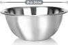 com-four® 6x Rührschüssel aus Edelstahl - multifunktionale Produktbild-Vorschau 6