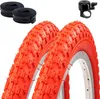 2 pneus Roverstone 20" pour vélo, bandage rouge 54-406 (20 Voir les images du produit 1