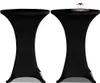 vidaXL 2 x Tischhusse für Stehtisch Stretchhusse Ø80 cm Produktbild-Vorschau 2