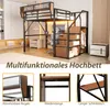 Hoogslaper 140 x 200 cm met bureau van 2 meter, Productafbeelding-voorbeeld 6