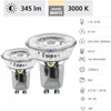 Eglo 110147 LED GU10 2-fach Leuchtmittel 2x3W Ø50mm Produktbild-Vorschau 4