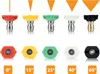 Rosfix – 1/4” Vysokotlaková Čistiaca Tryska s 15° Ohybom a Náhľad obrázku produktu 3