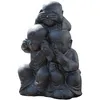 Shaolin Mönch Figur Kinder-Trio Dehradun 50 x 65 x 90 cm Produktbild-Vorschau 3