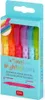 A box of six magic highlighters with dual tips. Voir les images du produit