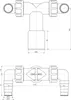 Alcadrain P155Z Doppelanschluss komplett DN40 / DN32  17 Anteprima dell’immagine prodotto 2