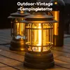 Campinglampe LED wiederaufladbar, Retro Camping Laterne mit Produktbild-Vorschau 2