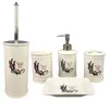 Landhaus Vintage Keramik Badset (Lavendel) Badezimmerset: Produktbild-Vorschau 1