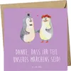 Mr. & Mrs. Panda Klappkarte Gastgeschenke Märchen - Produktbild-Vorschau 1