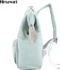 Himawari | Mintfarbener, wasserdichter Laptop-Rucksack, für Produktbild-Vorschau 4