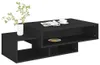 vidaXL Konferenční stolek černý 105x55x32 cm Materiál dřevo Náhled obrázku produktu 4