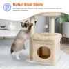 PAWZ Road Kleiner Kratzbaum 70cm Beige Produktbild-Vorschau 5