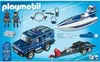 PLAYMOBIL 5187 Action de police avec camion et hors-bord Voir les images du produit 7