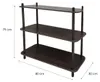 Mica Decorations Jeff Regal Dunkelbraun100% - Bücherregal Produktbild-Vorschau 3