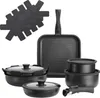A collection of cookware and accessories arranged on a white background. Náhled obrázku produktu