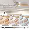 Sofucor Deckenventilator mit Licht und Fernbedienung, Weiß, Produktbild-Vorschau 5
