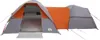 Campingzelt 5 Personen Grau und Orange Wasserdicht, Produktbild-Vorschau 4