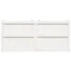 Cloris Designermöbel Pflanzkübel Weiß 150x50x70 cm Produktbild-Vorschau 5