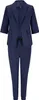 ASKSA Damen Mittellangen aermel Hosenanzug Elegant Business Produktbild-Vorschau 3