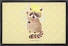 Mr. & Mrs. Panda Schmutzmatte Waschbär 60 x 90 cm - Gelb Produktbild-Vorschau 1