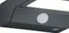 A close-up view of a dark gray outdoor light fixture with a motion sensor. Anteprima dell’immagine prodotto