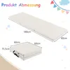 COSTWAY 180 x 60 x 5 cm Tapis de sol souple pliable, tapis Voir les images du produit 3