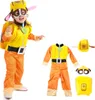 Kostüm PAW PATROL RUBBLE Set: Anzug, Mütze, Maske und Produktbild-Vorschau 2