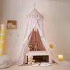 Zanzariera per letto 65x270 cm Rosa Lettino a baldacchino Anteprima dell’immagine prodotto 2