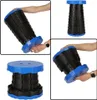 KIK KX4981_2 Klappstuhl Klapphocker Hocker blau AKTION Produktbild-Vorschau 3