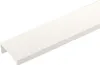A white handle strip on a white background. Produktbild-Vorschau