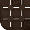 MSV Dusch-/Badeschutzmatte Bad - Gummi - braun - 76 x 36 cm Produktbild-Vorschau 3