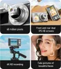 Collage of images showing different features of a digital camera. Produktbild-Vorschau