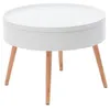 Table basse ronde avec rangement, 60 cm Voir les images du produit 1