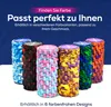 Body & Mind Rouleau de fascia rose-bleu Voir les images du produit 8