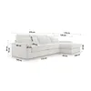 Fedve Ecksofa Eckcouch Medan Mini L Form Big Sofa Produktbild-Vorschau 7