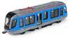 Straßenbahn Metallic Blau 20 cm Produktbild-Vorschau 1