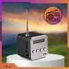 OMNA | Přenosné FM rádio TD-V26 - červené - Bluetooth, LED Náhled obrázku produktu 3