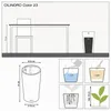 LECHUZA - Maceta cilíndrica, color blanco (número 32) | Vista previa de la imagen del producto 18