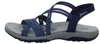 Skechers Damen Sandale Reggae Slim Turn it up Blau Podgląd zdjęcia produktu 18