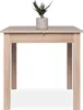 A light wood dining table with a potted plant on it. Podgląd zdjęcia produktu