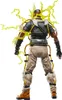 Rear view of an action figure with yellow lightning effects emanating from its back and arms. Náhľad obrázku produktu