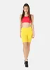 Merry Style Damen Kurze Leggings MS10-377(Gelb,XS) Produktbild-Vorschau 4