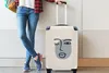 MuchoWow® Koffer Handgepäck Trolley Rollkoffer Kleine Produktbild-Vorschau 5