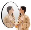 Miroir mural rond de 80 cm, suspendu, style moderne, cadre Voir les images du produit 6