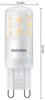 Philips Brenner 40 W G9 G9 x6, 3,7 W, 40 W, G9, 470 lm, Produktbild-Vorschau 5