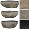 vidaXL Umyvadlo River Stone oválné (29-38)x(24-31) cm Náhled obrázku produktu 2