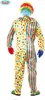 costume da clown colorato per uomo taglia M-XL, taglia:L Anteprima dell’immagine prodotto 7