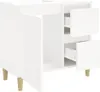 vidaXL Badschrank Weiß 65x33x60 cm Holzwerkstoff Produktbild-Vorschau 6